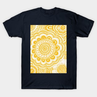 Canary Yellow Anemone Flowers T-Shirt